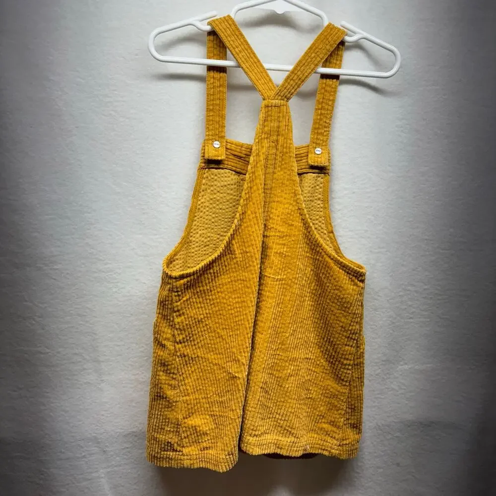 Max Studio Girl's‎ Mustard Jumper Dress - Size 4T